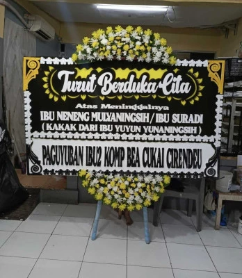 Papan Bunga di Baros Cimahi Tengah